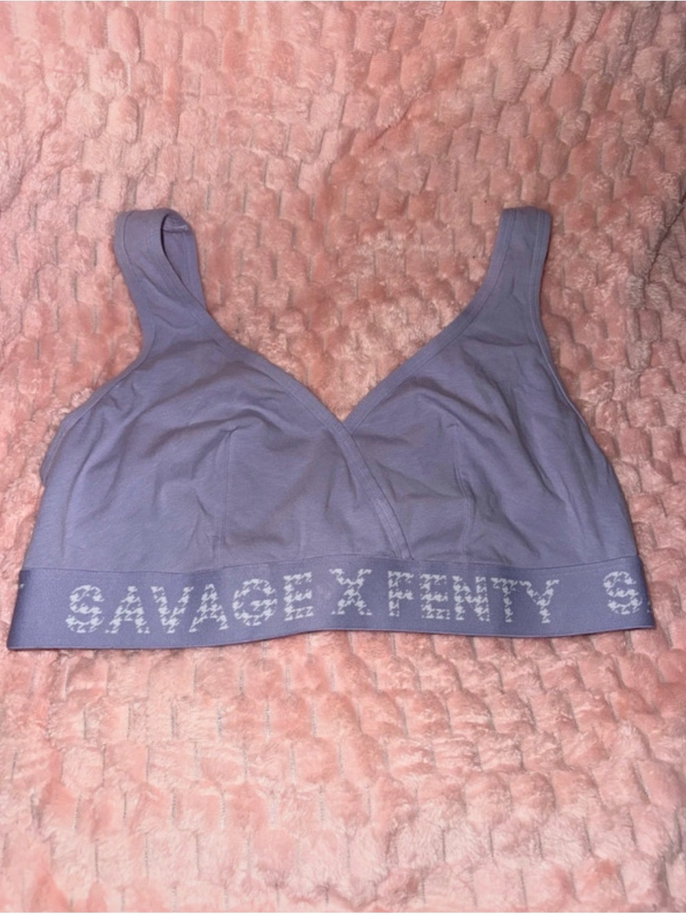 Savage X Fenty sports bra - bralette - 2X - lilac purple - NWOT!